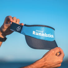 Viseira para Corrida com Elástico Sportbr - Julia Sette Mood Azul