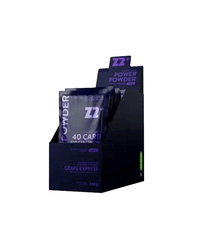 Caixa 10 Sachês Energy Drink Power Powder Z2+ 45g - Sabor Grape Express