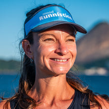 Viseira para Corrida com Elástico Sportbr - Julia Sette Mood Azul