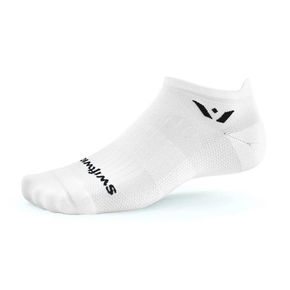Meia de Compressão Swiftwick Aspire Sem Cano - Branca