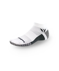 Meia de Média Compressão Swiftwick Flite XT One Cano Baixo - Branca