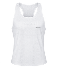 Regata Feminina para Corrida SPORTBR AirMesh Run Free Branca Ultraleve