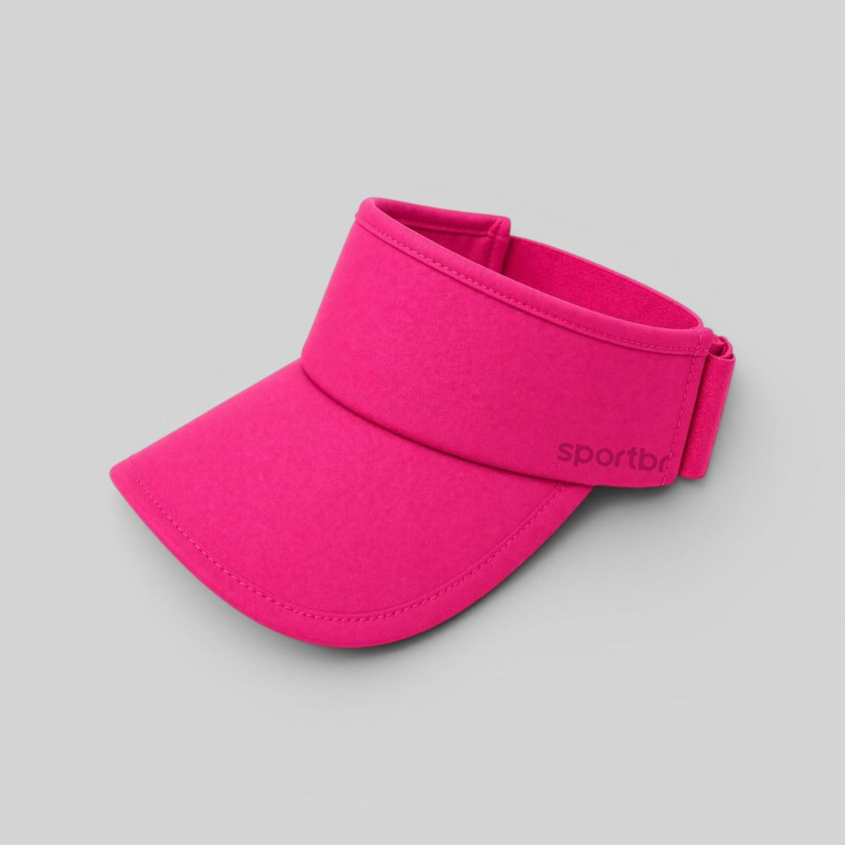 Viseira Pink para Corrida com Elástico e Ajuste Sportbr