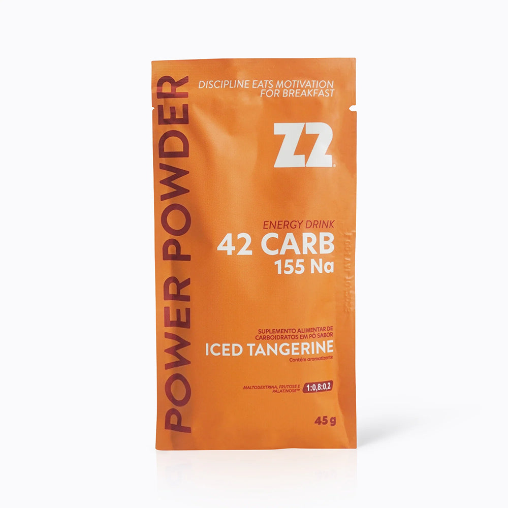 チリ　Sugar Caixa 10 Sachês Energy Drink Power Powder Z2 45g - Sabor Iced