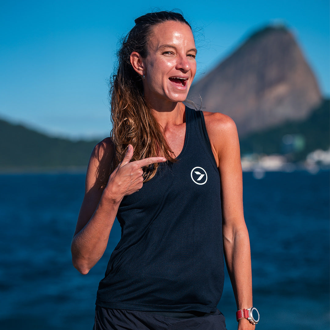 Regata Feminina Julia Sette Pace - Preta