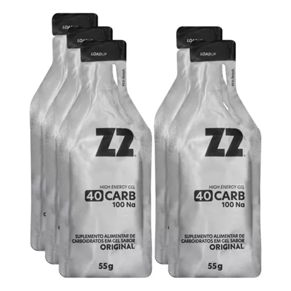 Caixa 10 Sachês Energy Gel Z2 55g - Sabor Original 40 CARB