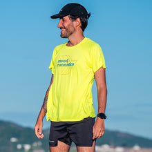 Camiseta Masculina Julia Sette Mood - Amarelo Neon