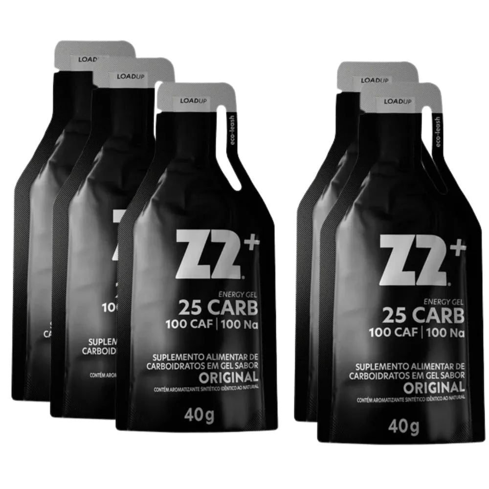 Caixa 10 Sachês Energy Gel Z2+ 40g - Sabor Original 25 CARB