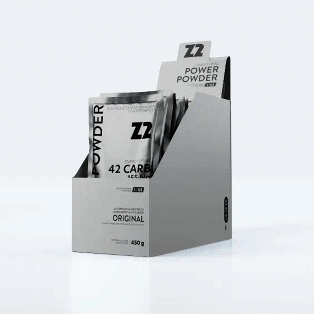 Caixa 10 Sachês Energy Drink Power Powder Z2 45g - Sabor Original