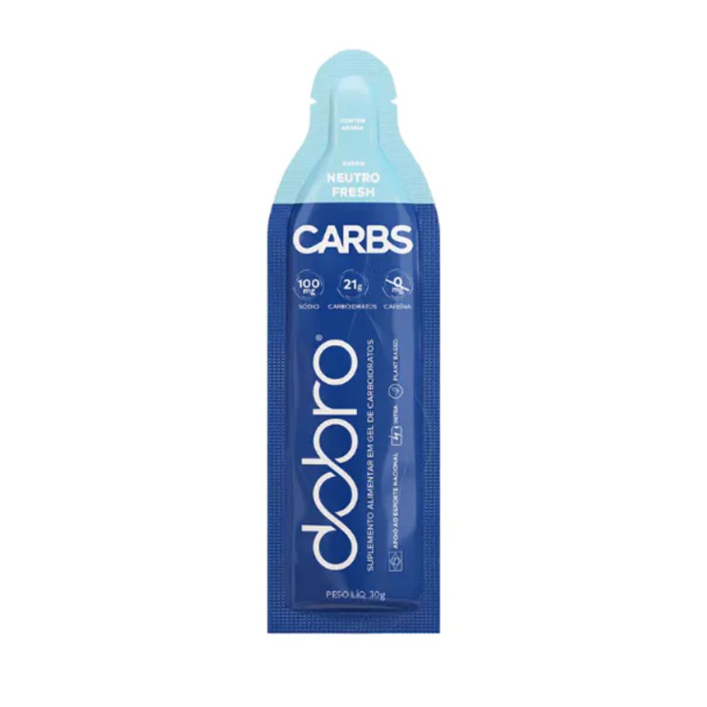Sachê Carbs Gel 30g Dobro - Sabor Neutro Fresh