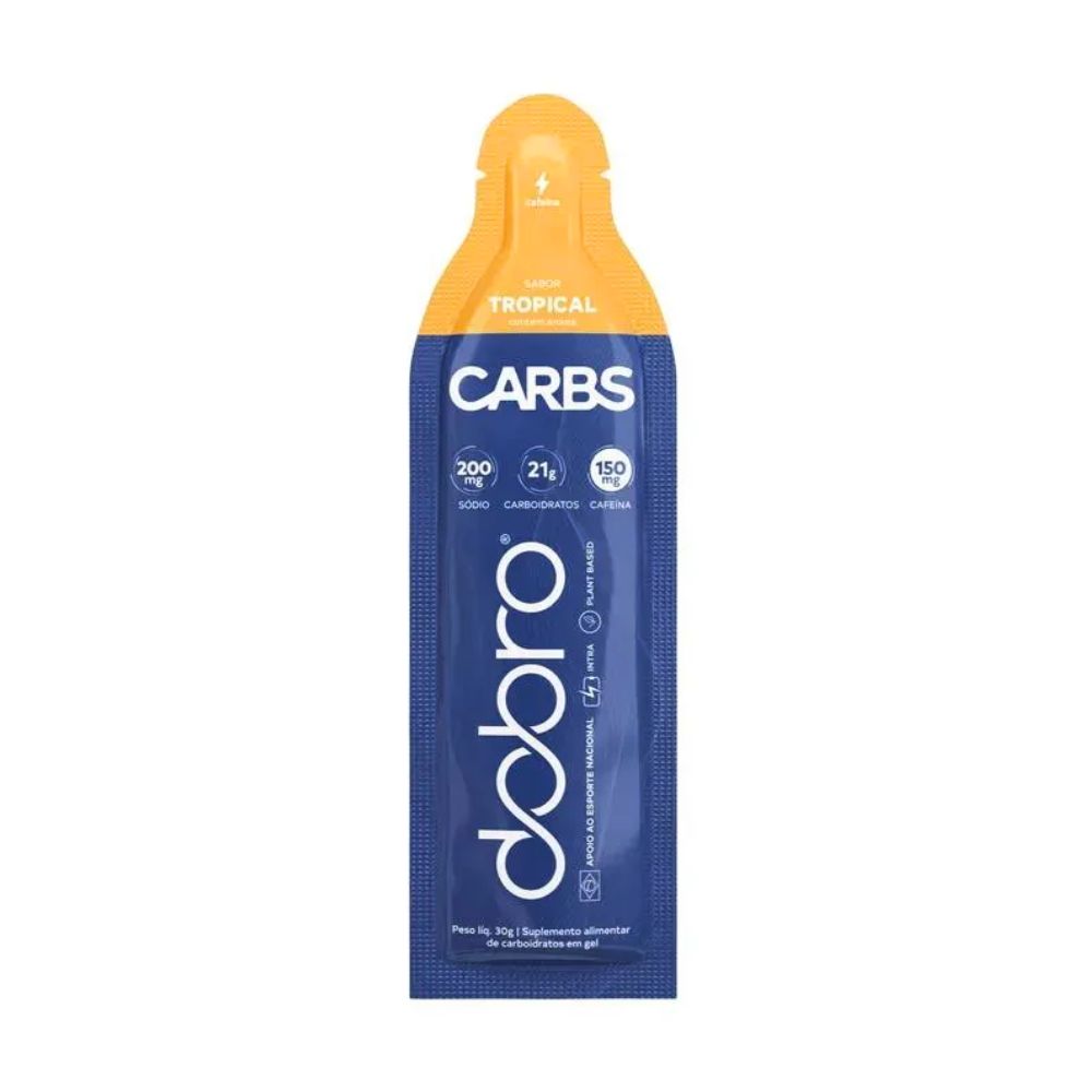 Sachê Carbs Gel 30g Dobro - Sabor Tropical