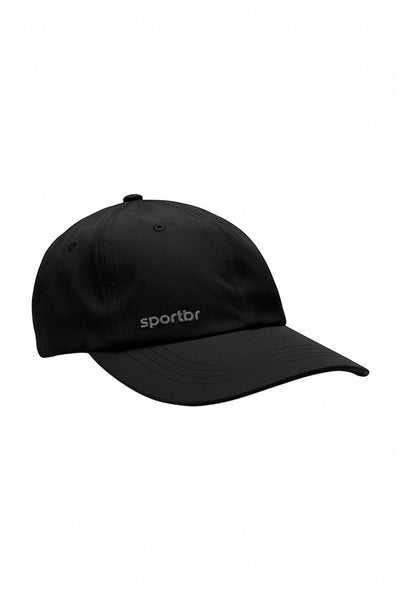 Boné de Corrida Dry Fit Rabo de Cavalo Ponytail Preto - Sportbr