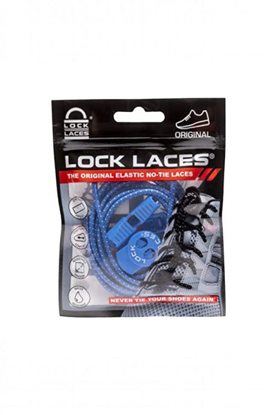 Cadarço Elastico Lock Laces - Azul Royal