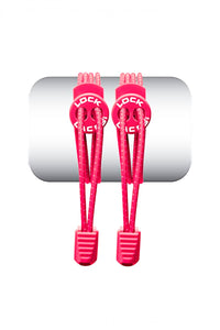 Cadarço Elastico Lock Laces - Rosa Pink
