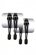 Cadarço Elastico Lock Laces - Pack 2 unidades Preto