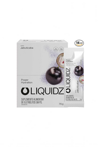 Caixa 14 Sachês LIQUIDZ Eletrólitos em Pó 5 g - Sabor Jabuticaba