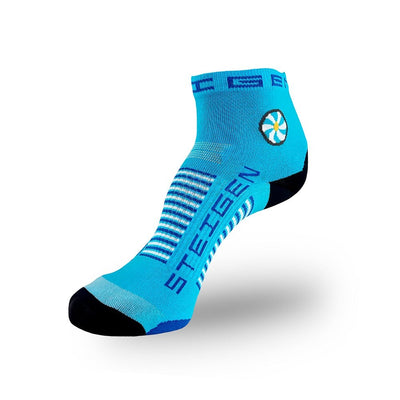 Meia para Corrida Steigen cano baixo - Breezy Blue