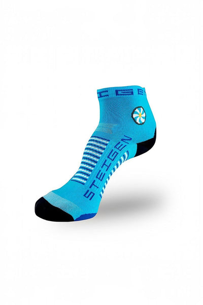 Meia para Corrida Steigen cano baixo - Breezy Blue