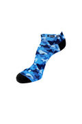 Meia Steigen sem cano - Blue Camo Zero