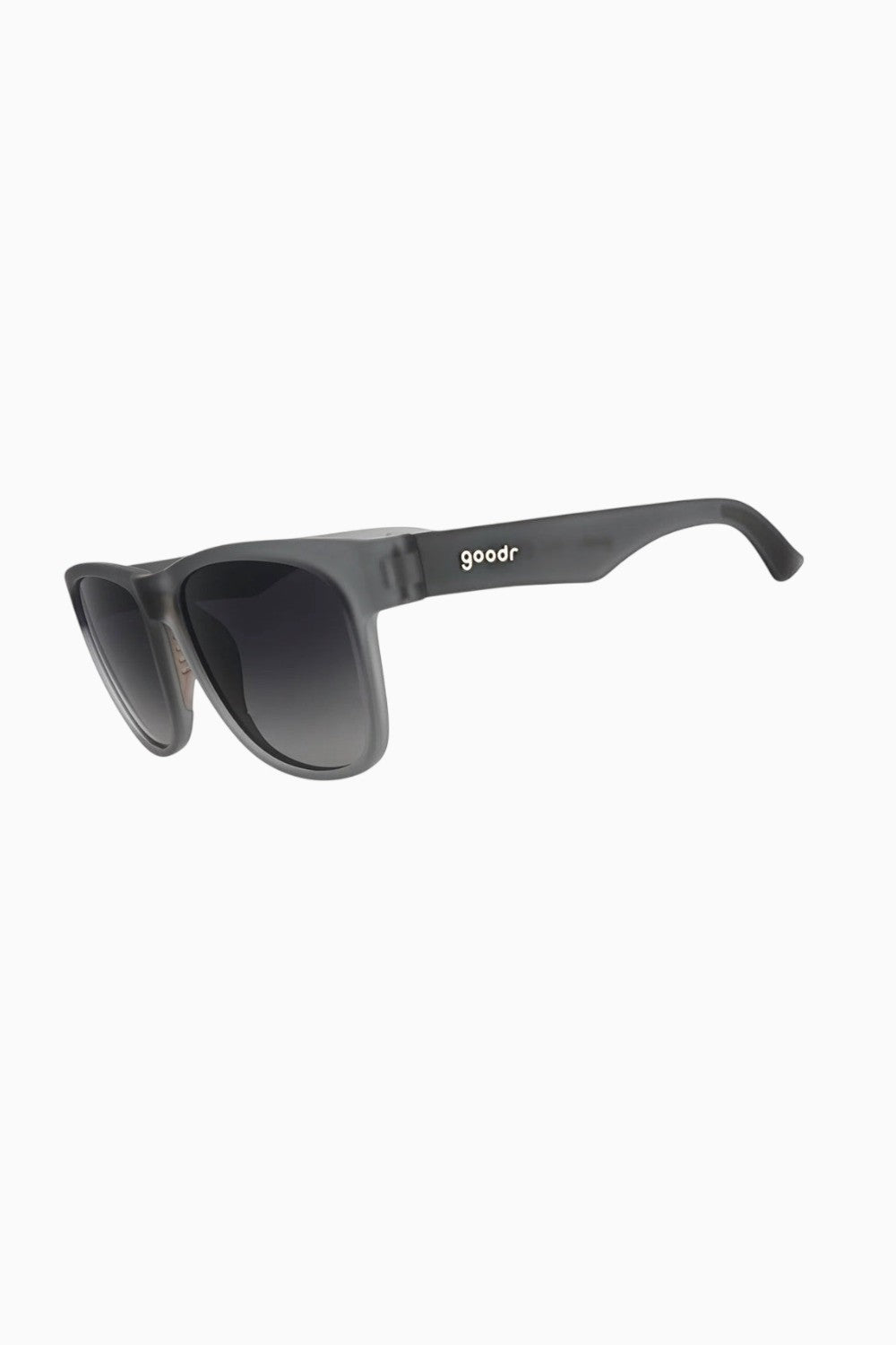 Óculos de sol SPORTBR Goodr Always the Main Event cinza com lentes polarizadas e armação leve para corrida