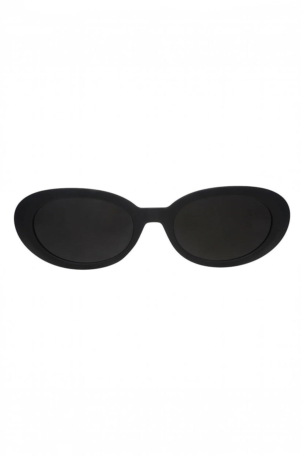 Óculos de sol SPORTBR Goodr Always Having a Moment com armação e lentes pretas polarizadas em formato oval Beat G.