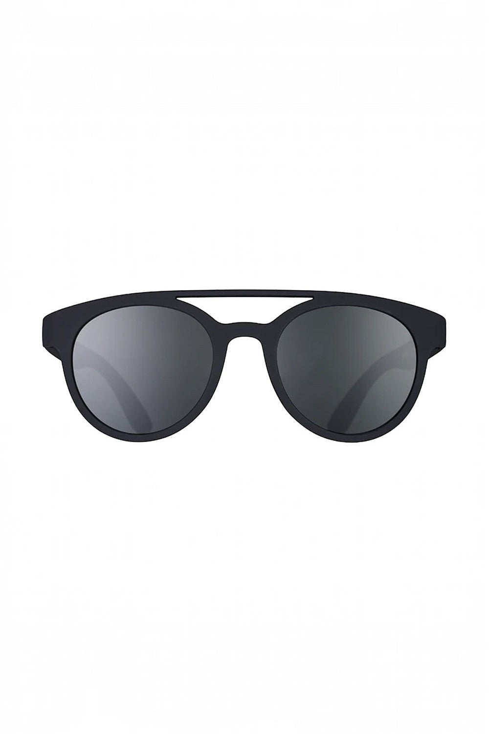 Óculos de sol SPORTBR Goodr Professor 00G preto com lentes polarizadas e armação leve de propionato para corrida.