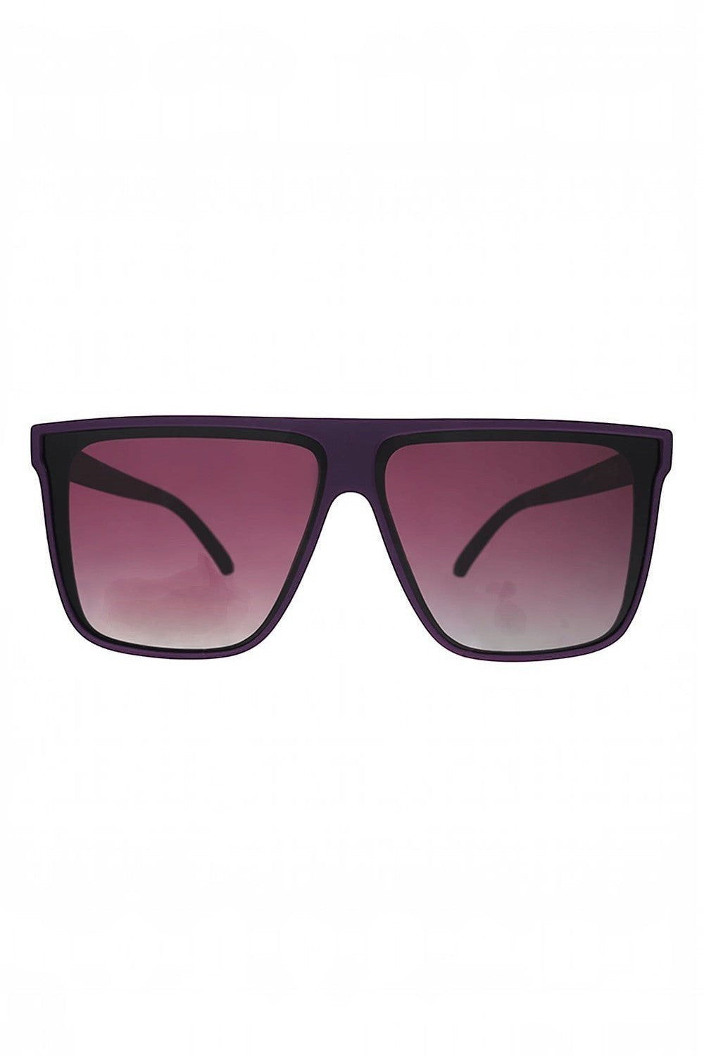 Óculos de sol SPORTBR Goodr Keeping a High Profile roxo escuro com lentes polarizadas para corrida.