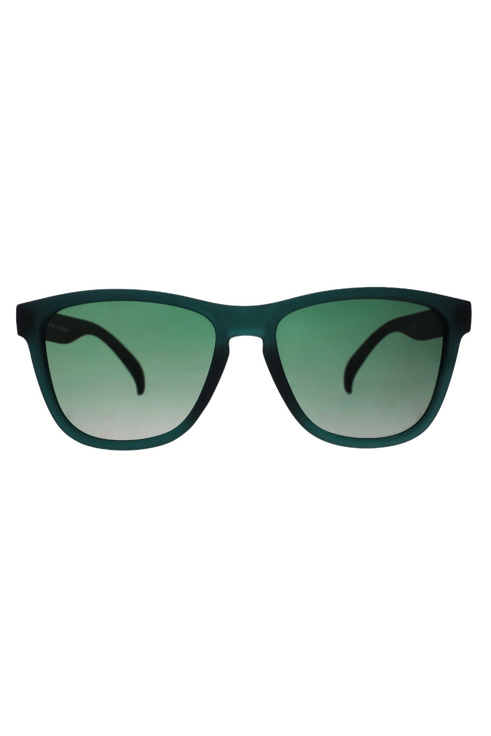 Óculos de sol SPORTBR Goodr 90s Sedan Style Icon na cor verde com lentes polarizadas e armação de propionato