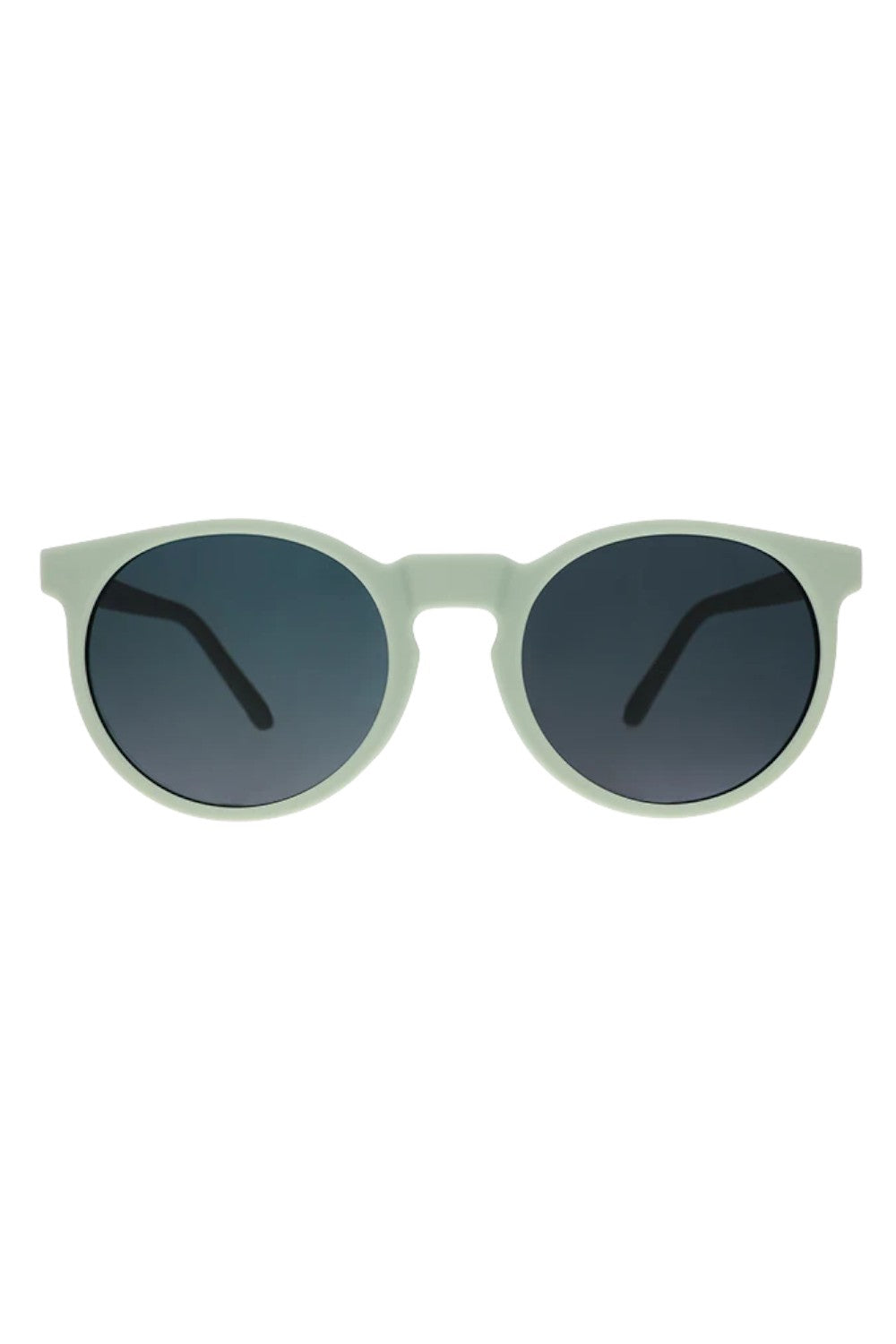 Óculos de sol SPORTBR Goodr Incognito Plant Parent com armação redonda verde e lentes polarizadas para corrida