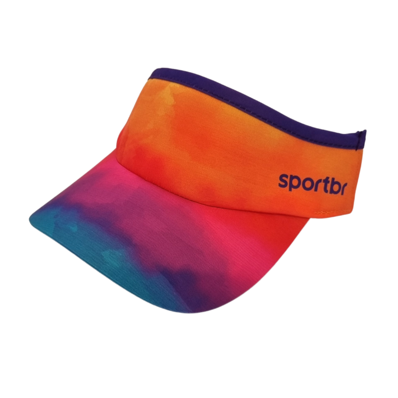 Viseira para Corrida com Elástico e Ajuste Sportbr - Live Love Run