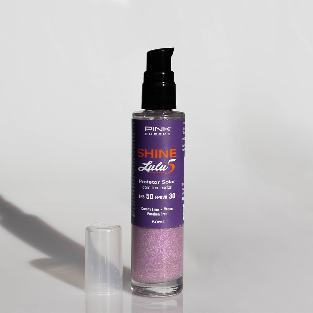 Shine Protetor Solar Iluminador FPS50 Lulu5 50ml