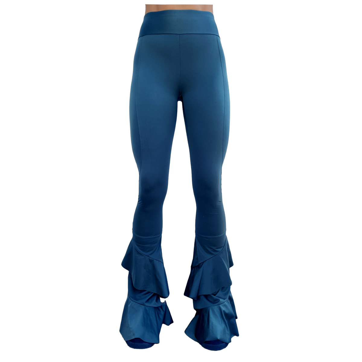 Calça Feminina Modelo Waves - Azul Galáxia