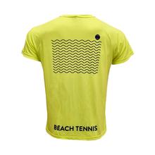 Camiseta Masculina Beach Tennis Happy Hour - Amarela