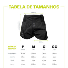 Shorts RUN FREE Feminino SPORTBR - Preto