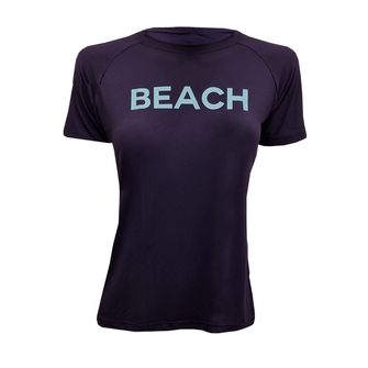 Camiseta Feminina Beach Tennis - Azul Marinho