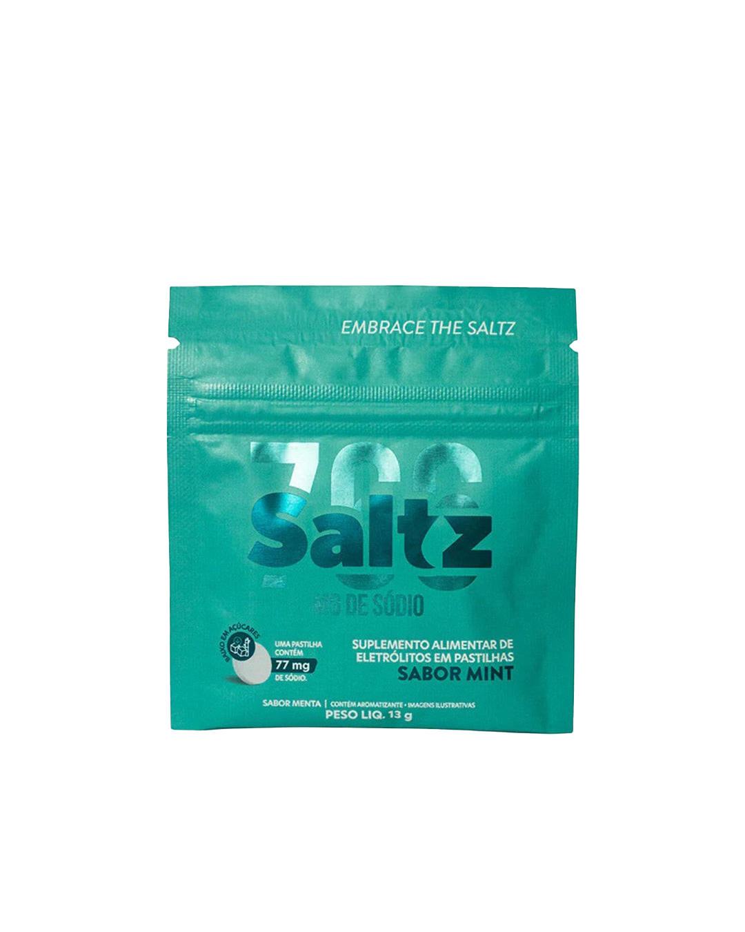Caixa 10 Sachês Saltz Pastilha Z2 13g - Sabor Mint