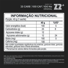Sachê Energy Gel Z2+ 40g - Sabor Original 25 CARB