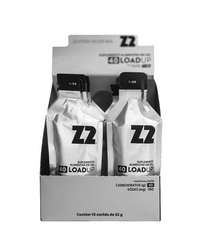 Caixa 10 Sachês Energy Gel Z2 LOADUP 40 CARB 55g - Sabor Neutro
