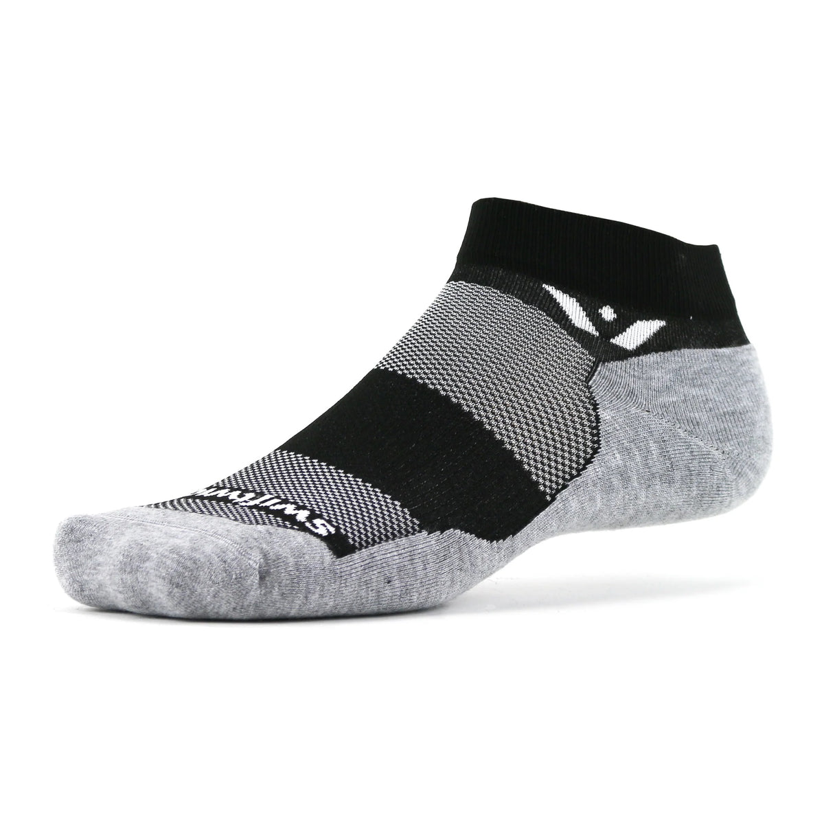Meia Cushioned Swiftwick Maxus One Cano Baixo - Preta