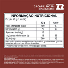 Caixa 10 Sachês Energy Gel Z2 40g - Sabor Caramel Smores 25 CARB