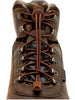 Cadarço Elástico Lock Laces - Bota Marrom