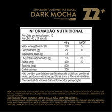 Sachê Energy Gel Z2+ 40g - Sabor Dark Mocha