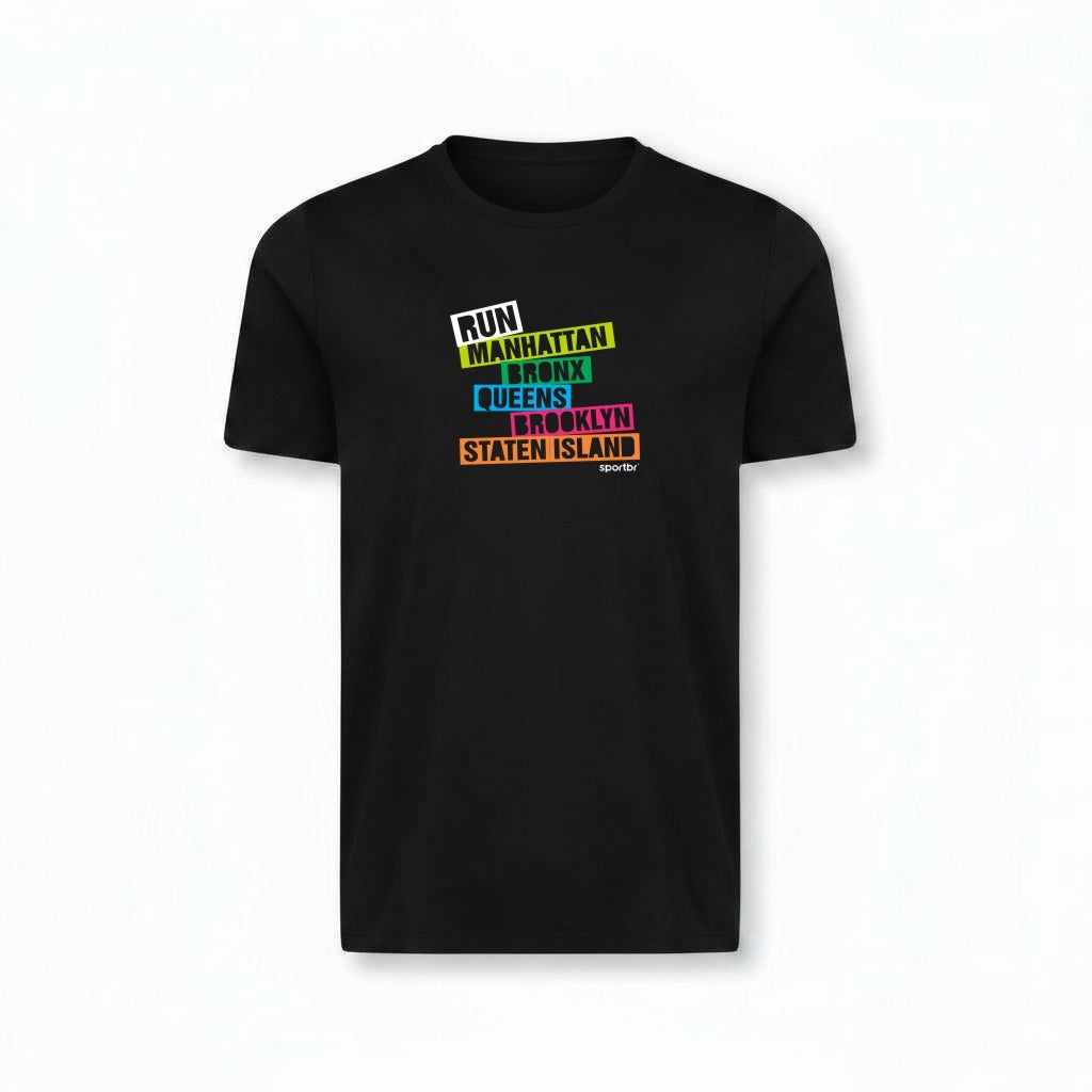 Camiseta NYC District - Preta