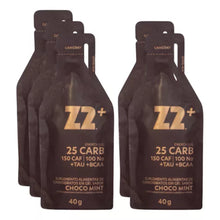 Caixa 10 Sachês Energy Gel Z2+ 40g - Sabor Choco Mint 25 CARB