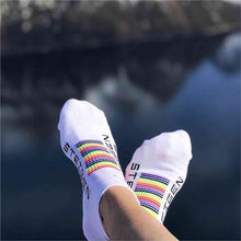 Meia Steigen sem cano - Rainbow