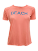 Camiseta Feminina Beach Tennis - Salmão