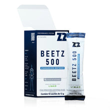 Caixa 10 Sachês Nitrato Beetz 500 Z2  - Sabor Beterraba com Limão