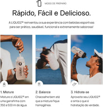 Sachê LIQUIDZ Eletrólitos em Pó 5 g - Sabor Morango com Kiwi