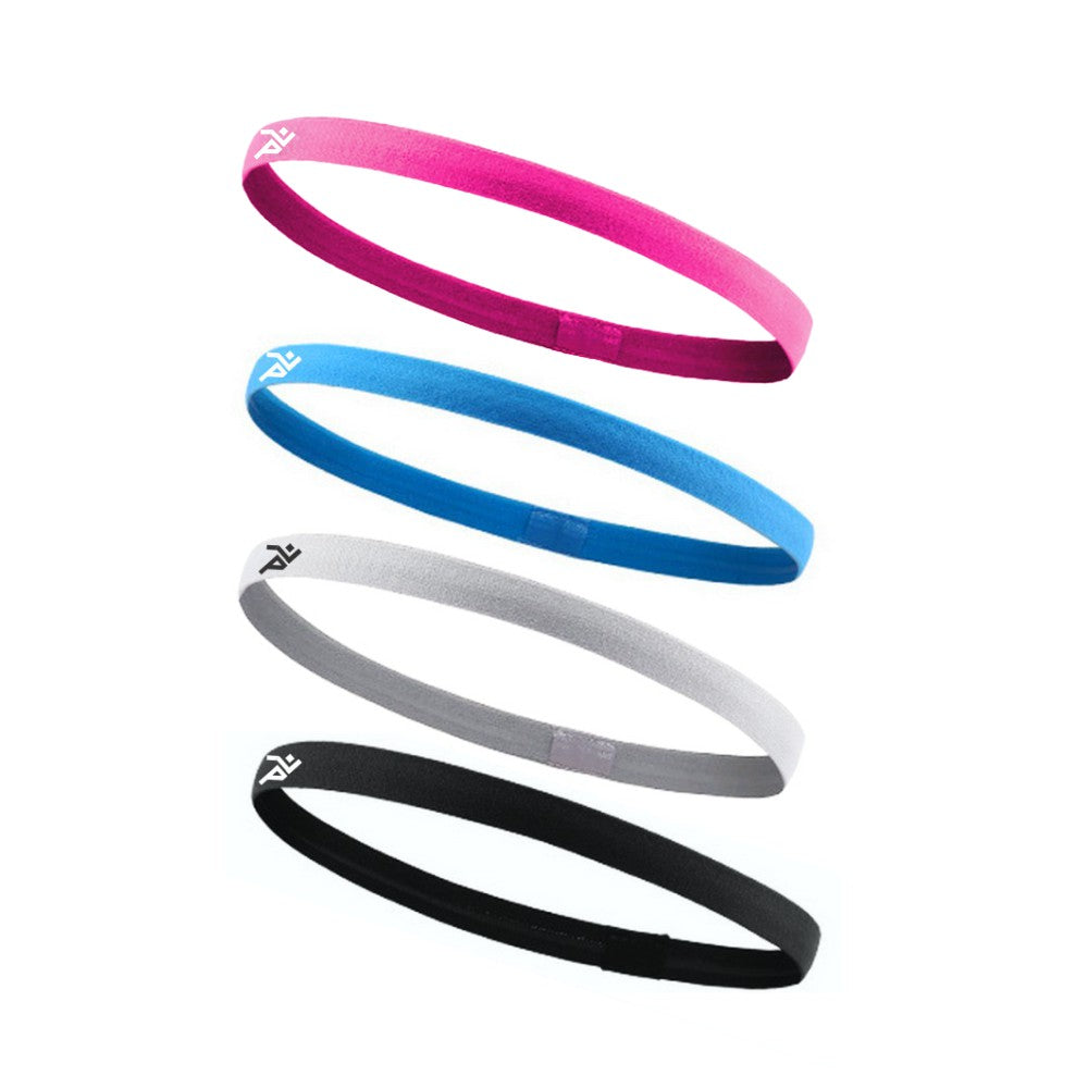 Faixa de Cabelo Esportiva Fina com Silicone para Corrida SPORTBR- Coloridas