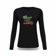 Baby Look Manga Longa NYC District - Preta